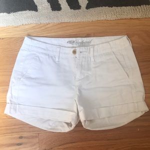 Women’s White Jean Old Navy Shorts